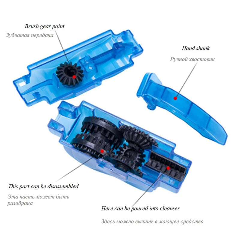 Smart cleaning Portable Bicycle Chain Cleaner
